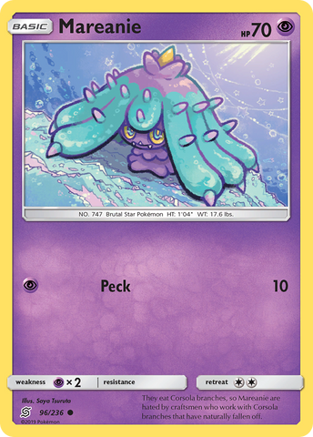 Mareanie (96/236) [Sun & Moon: Unified Minds] - The Mythic Store | 24h Order Processing