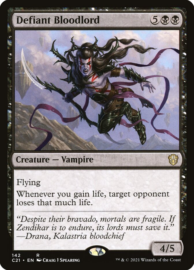 Defiant Bloodlord [Commander 2021] - The Mythic Store | 24h Order Processing