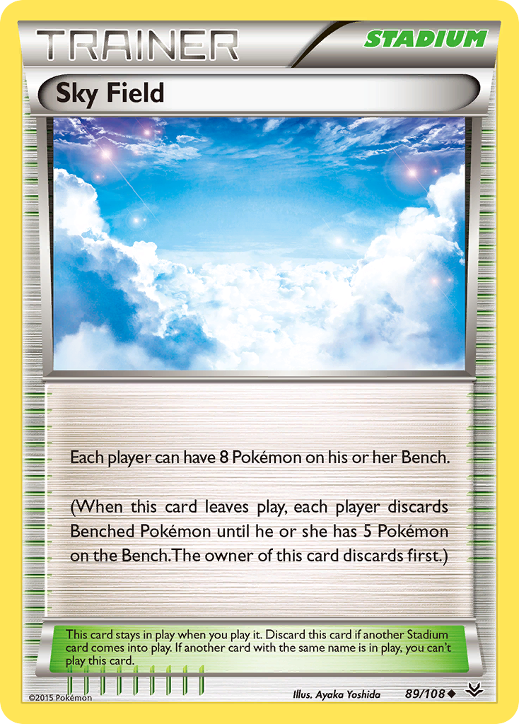 Sky Field (89/108) [XY: Roaring Skies] - The Mythic Store | 24h Order Processing