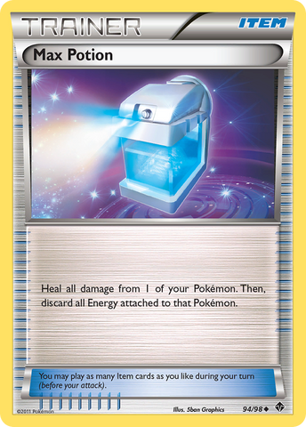 Max Potion (94/98) [Black & White: Emerging Powers] - The Mythic Store | 24h Order Processing