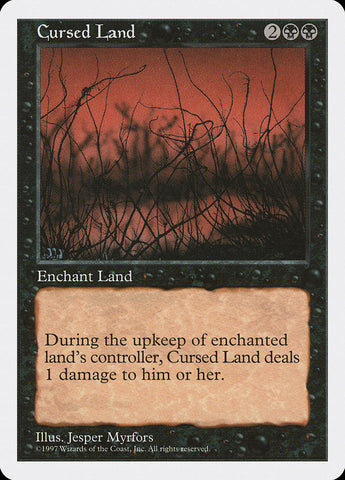Cursed Land [Fifth Edition] - The Mythic Store | 24h Order Processing