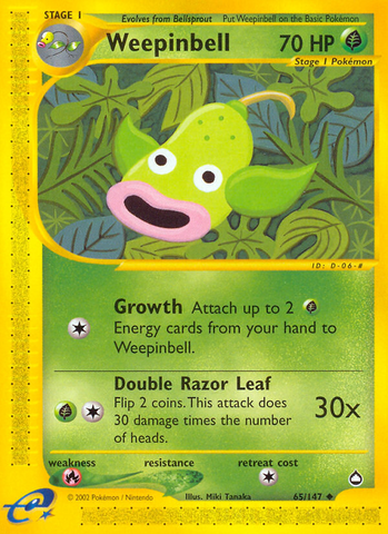 Weepinbell (65/147) [Aquapolis] - The Mythic Store | 24h Order Processing