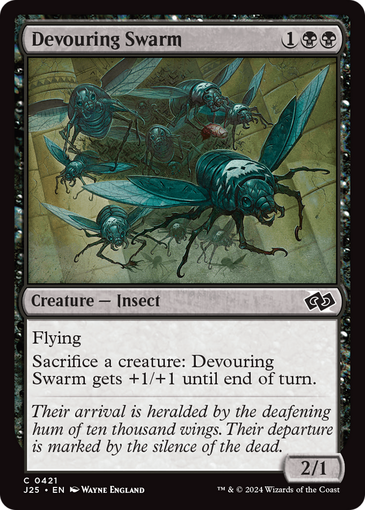 Devouring Swarm [Foundations Jumpstart] - The Mythic Store | 24h Order Processing