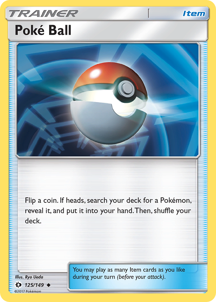 Poke Ball (125/149) [Sun & Moon: Base Set] - The Mythic Store | 24h Order Processing