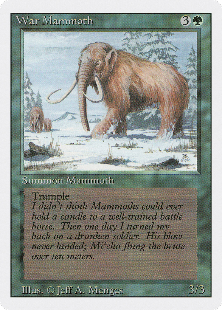 War Mammoth [Revised Edition] - The Mythic Store | 24h Order Processing