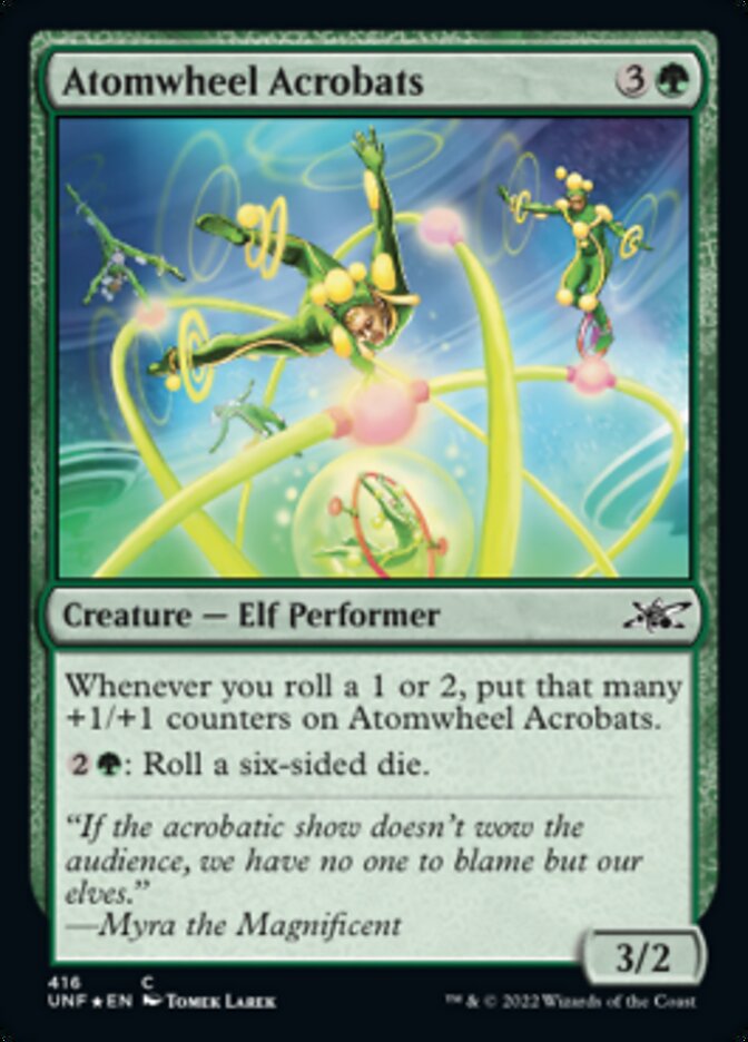 Atomwheel Acrobats (Galaxy Foil) [Unfinity] - The Mythic Store | 24h Order Processing