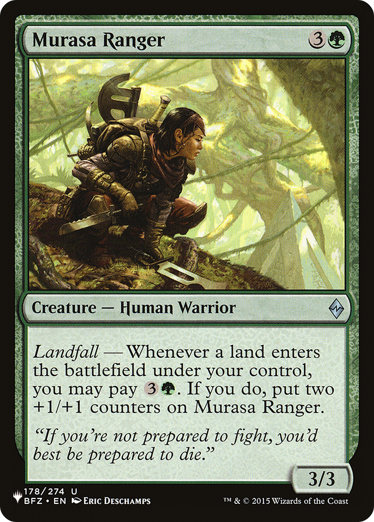 Murasa Ranger [The List] - The Mythic Store | 24h Order Processing