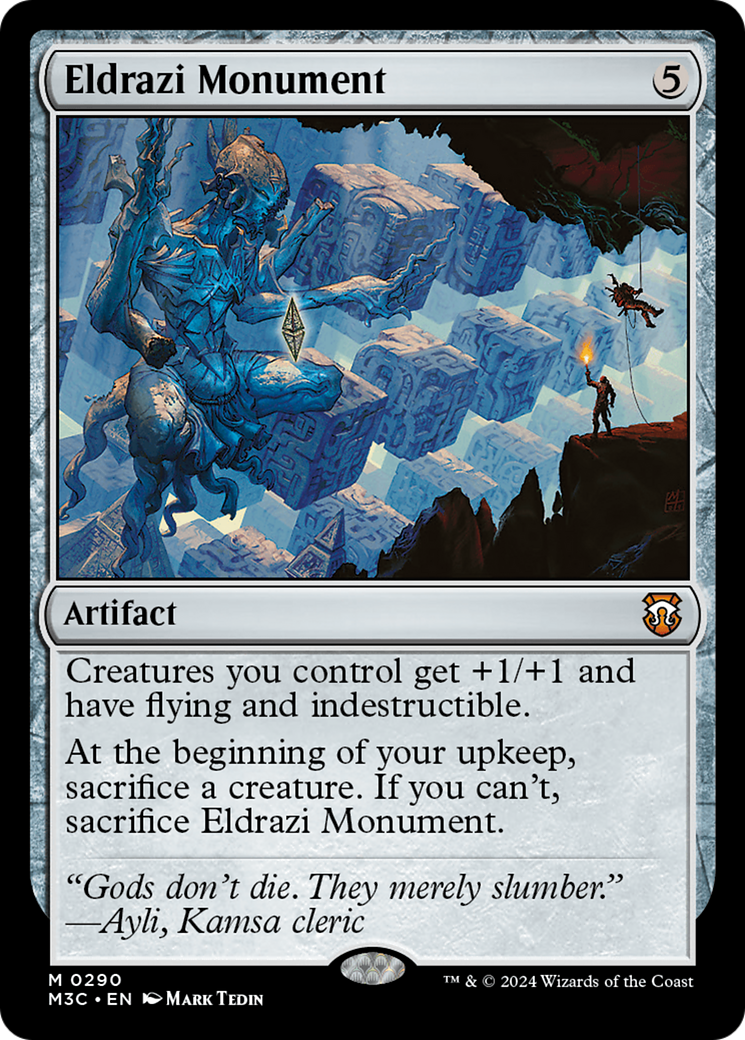 Eldrazi Monument (Ripple Foil) [Modern Horizons 3 Commander] - The Mythic Store | 24h Order Processing