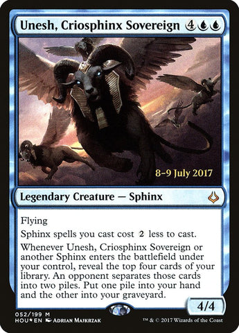 Unesh, Criosphinx Sovereign [Hour of Devastation Prerelease Promos] - The Mythic Store | 24h Order Processing