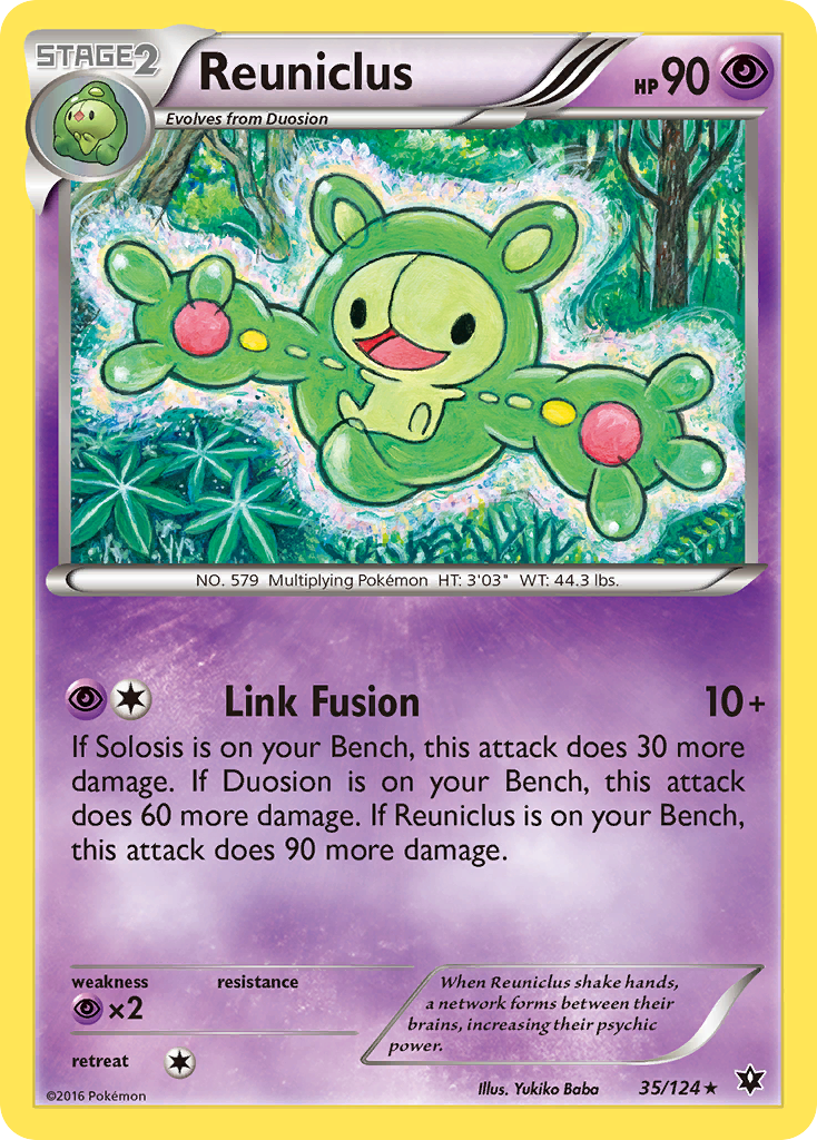 Reuniclus (35/124) [XY: Fates Collide] - The Mythic Store | 24h Order Processing