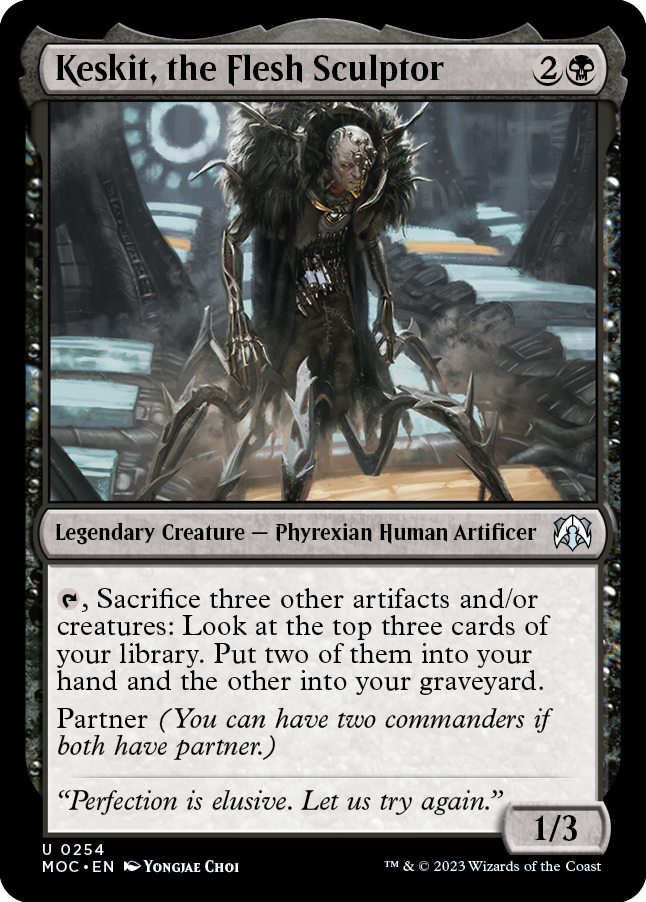 Keskit, the Flesh Sculptor [March of the Machine Commander] - The Mythic Store | 24h Order Processing