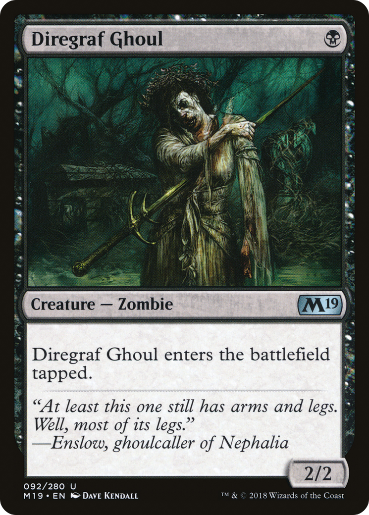 Diregraf Ghoul [Core Set 2019] - The Mythic Store | 24h Order Processing