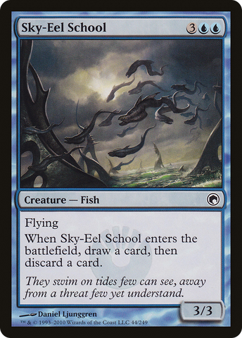 Sky-Eel School [Scars of Mirrodin] - The Mythic Store | 24h Order Processing