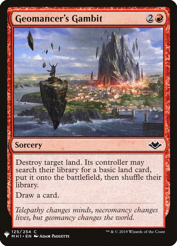 Geomancer's Gambit [Mystery Booster] - The Mythic Store | 24h Order Processing