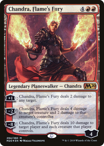 Chandra, Flame's Fury [Core Set 2020] - The Mythic Store | 24h Order Processing