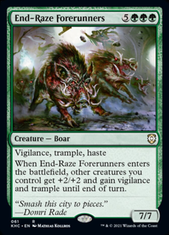 End-Raze Forerunners [Kaldheim Commander] - The Mythic Store | 24h Order Processing
