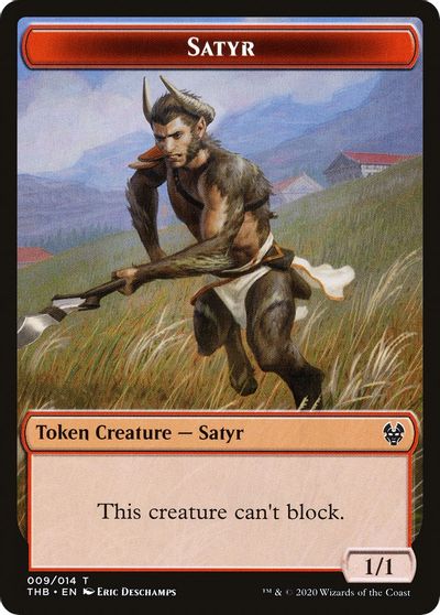 Elemental // Satyr Double-Sided Token [Challenger Decks 2020 Tokens] - The Mythic Store | 24h Order Processing