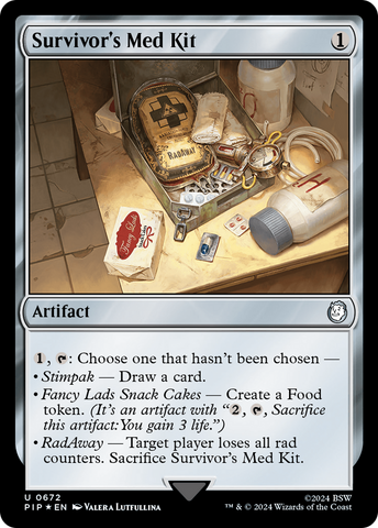 Survivor's Med Kit (Surge Foil) [Fallout] - The Mythic Store | 24h Order Processing