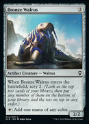 Bronze Walrus [Commander Legends: Battle for Baldur's Gate] - The Mythic Store | 24h Order Processing