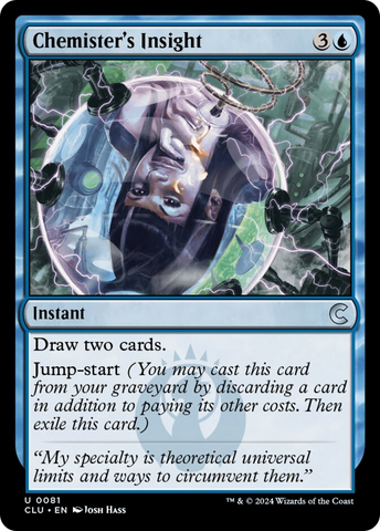 Chemister's Insight [Ravnica: Clue Edition] - The Mythic Store | 24h Order Processing