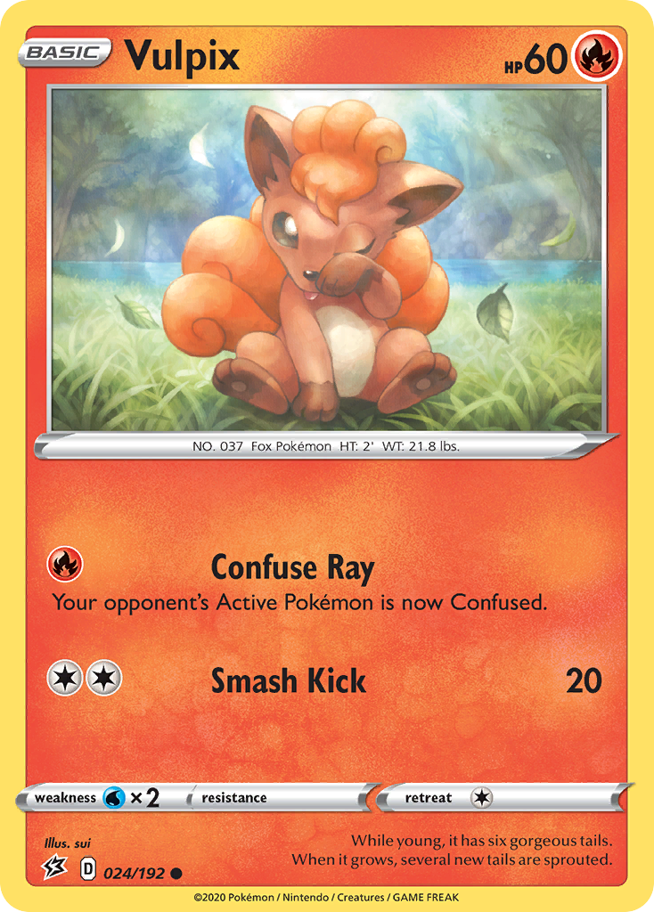 Vulpix (024/192) [Sword & Shield: Rebel Clash] - The Mythic Store | 24h Order Processing