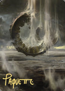 Wasteland Art Card (Gold-Stamped Signature) [Zendikar Rising Art Series] - The Mythic Store | 24h Order Processing