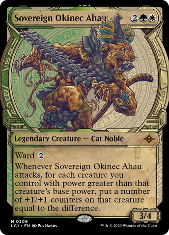Sovereign Okinec Ahau (Showcase) [The Lost Caverns of Ixalan] - The Mythic Store | 24h Order Processing