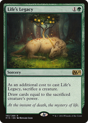 Life's Legacy [Magic 2015] - The Mythic Store | 24h Order Processing