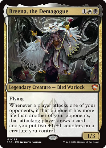 Breena, the Demagogue [Secrets of Strixhaven Commander] - The Mythic Store | 24h Order Processing