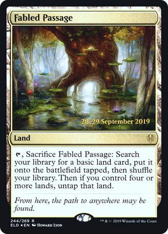 Fabled Passage [Throne of Eldraine Prerelease Promos] - The Mythic Store | 24h Order Processing