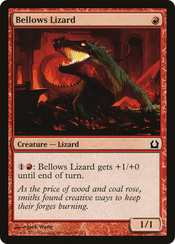 Bellows Lizard [Return to Ravnica] - The Mythic Store | 24h Order Processing