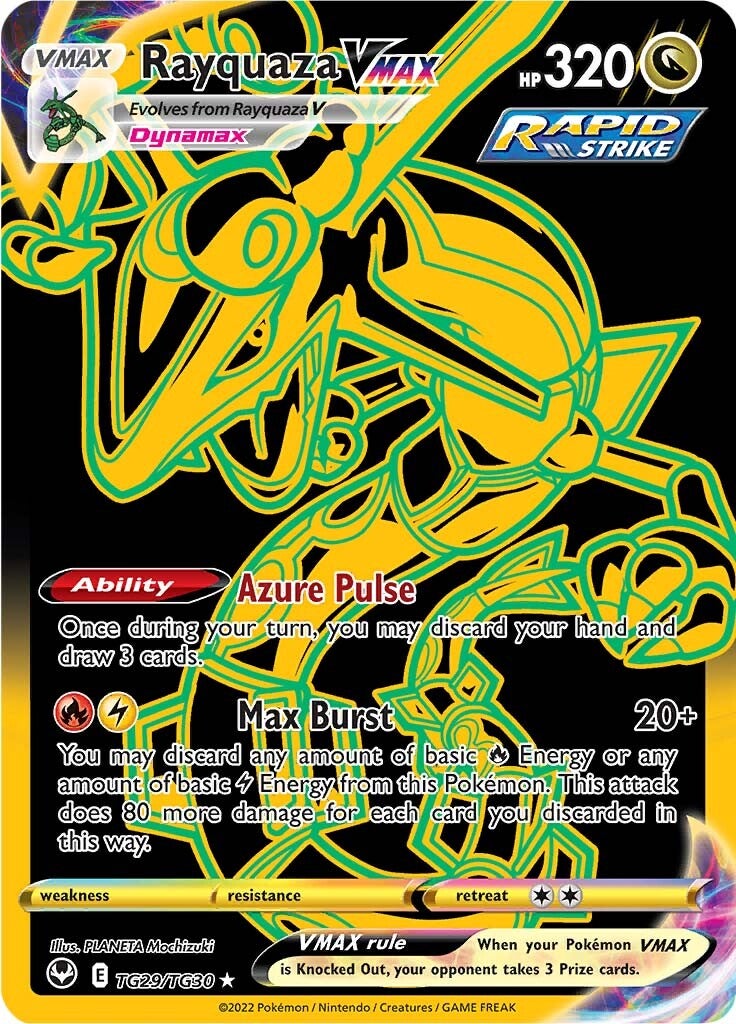 Rayquaza VMAX (TG29/TG30) [Sword & Shield: Silver Tempest] - The Mythic Store | 24h Order Processing