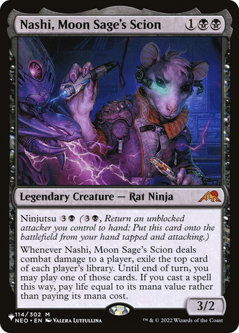 Nashi, Moon Sage's Scion [The List] - The Mythic Store | 24h Order Processing