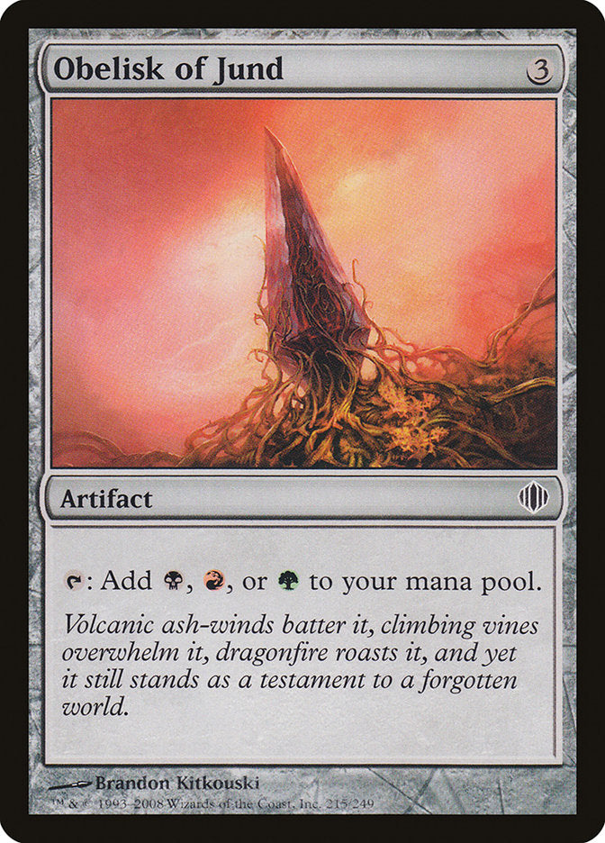 Obelisk of Jund [Shards of Alara] - The Mythic Store | 24h Order Processing