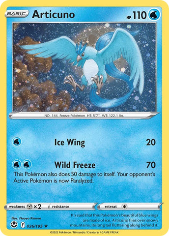 Articuno (036/195) (Cosmos Holo) [Miscellaneous Cards] - The Mythic Store | 24h Order Processing
