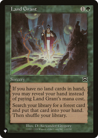 Land Grant [The List] - The Mythic Store | 24h Order Processing