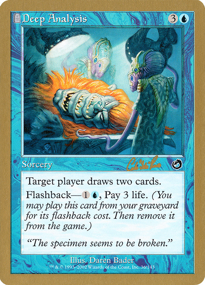 Deep Analysis (Carlos Romao) [World Championship Decks 2002] - The Mythic Store | 24h Order Processing