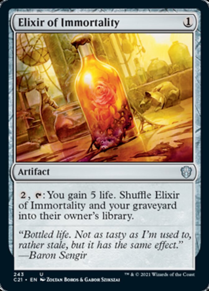 Elixir of Immortality [Commander 2021] - The Mythic Store | 24h Order Processing