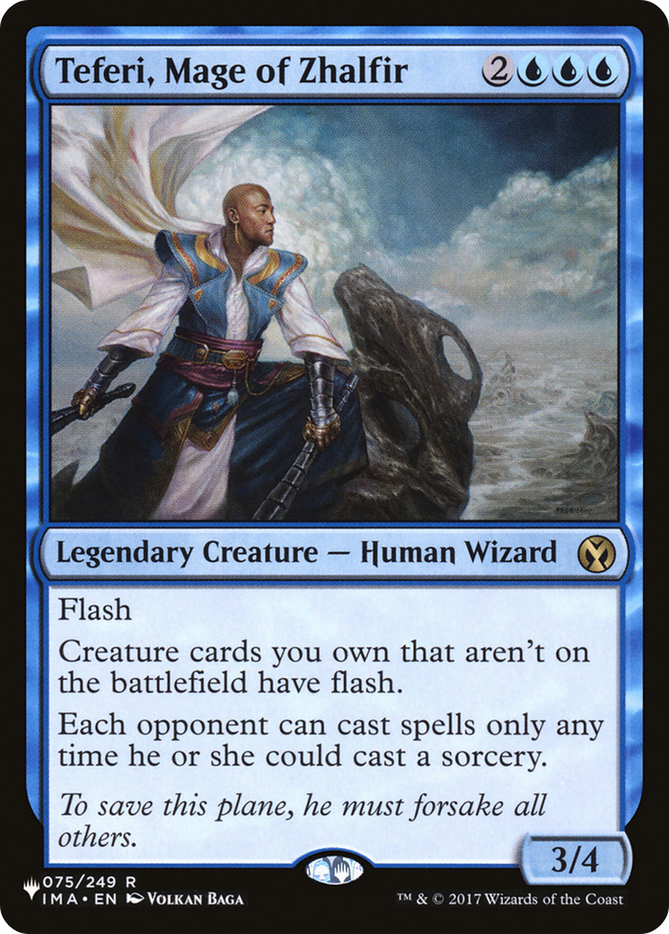 Teferi, Mage of Zhalfir [The List Reprints] - The Mythic Store | 24h Order Processing