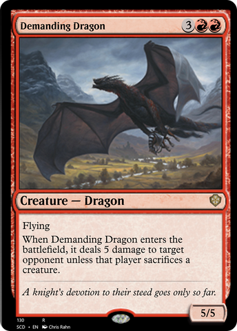 Demanding Dragon [Starter Commander Decks] - The Mythic Store | 24h Order Processing