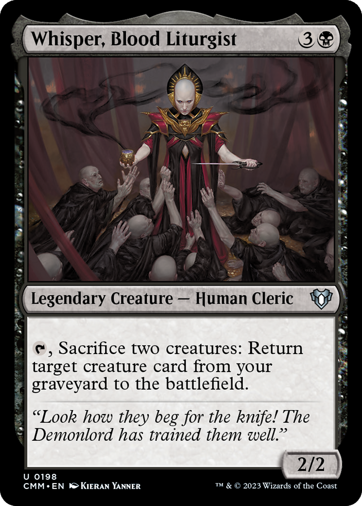 Whisper, Blood Liturgist [Commander Masters] - The Mythic Store | 24h Order Processing