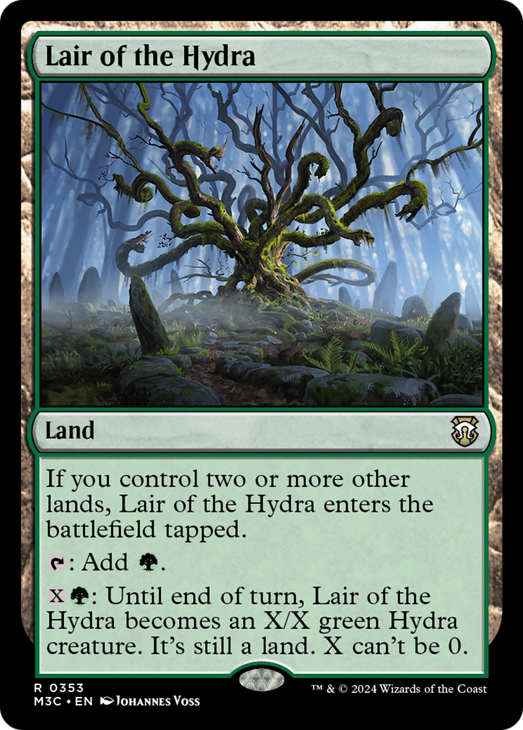 Lair of the Hydra (Ripple Foil) [Modern Horizons 3 Commander] - The Mythic Store | 24h Order Processing