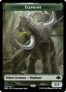 Elephant // Construct Double-Sided Token [Dominaria Remastered Tokens] - The Mythic Store | 24h Order Processing