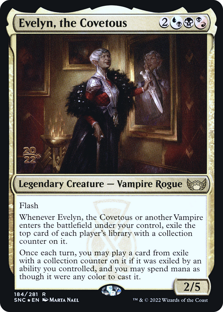 Evelyn, the Covetous [Streets of New Capenna Prerelease Promos] - The Mythic Store | 24h Order Processing