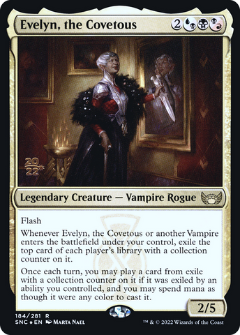 Evelyn, the Covetous [Streets of New Capenna Prerelease Promos] - The Mythic Store | 24h Order Processing