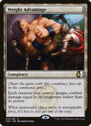 Weight Advantage [Conspiracy: Take the Crown] - The Mythic Store | 24h Order Processing