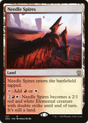 Needle Spires [Zendikar Rising Commander] - The Mythic Store | 24h Order Processing