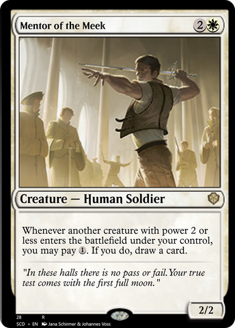 Mentor of the Meek [Starter Commander Decks] - The Mythic Store | 24h Order Processing