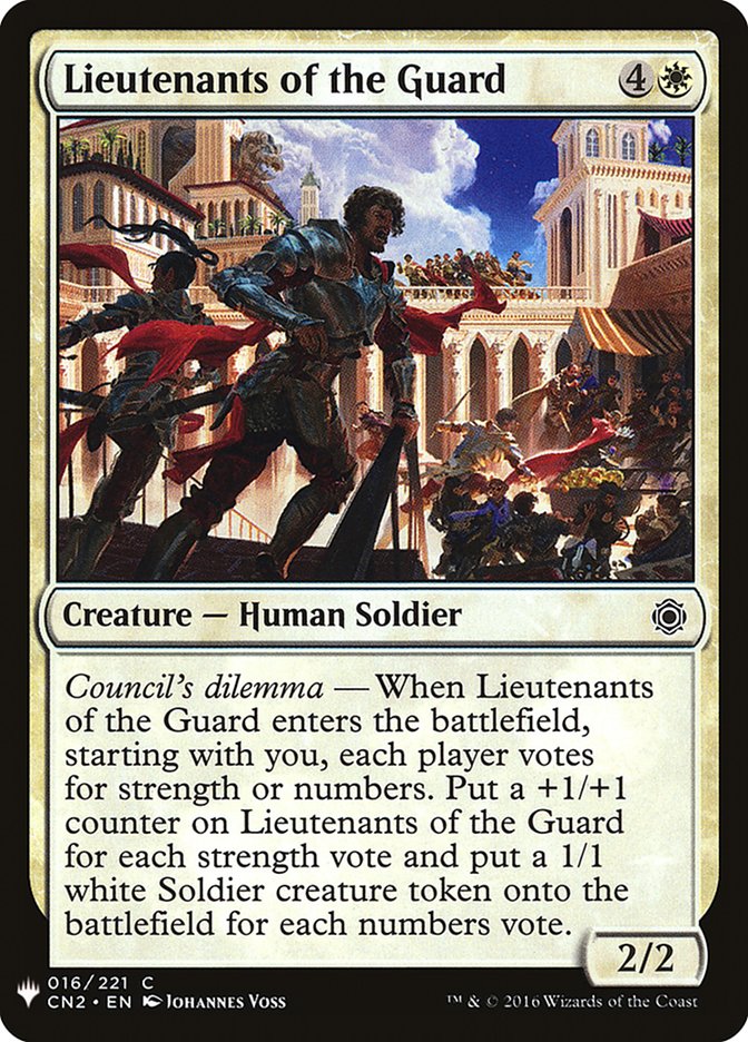 Lieutenants of the Guard [Mystery Booster] - The Mythic Store | 24h Order Processing