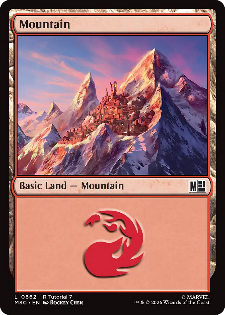 Mountain (0862) [Marvel Super Heroes Commander] - The Mythic Store | 24h Order Processing